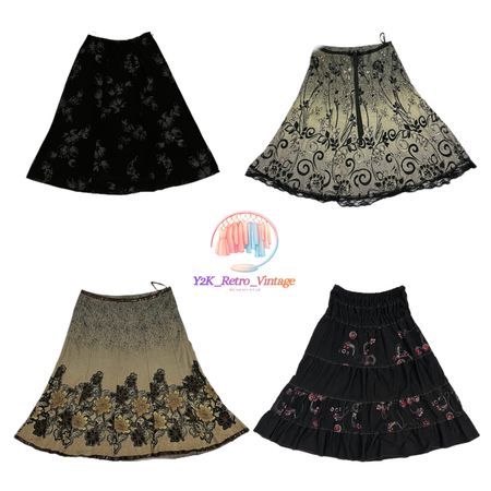Y2K Maxi Skirts ( 071 )