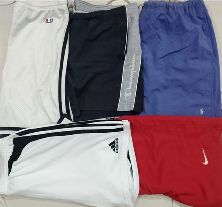 Mix branded shorts in bulk