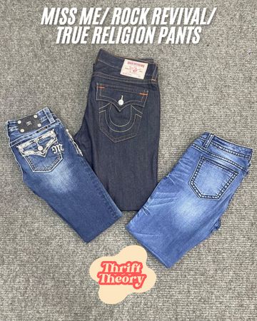 Miss Me/ Rock Revival/ True Religion Pants - (03/05)