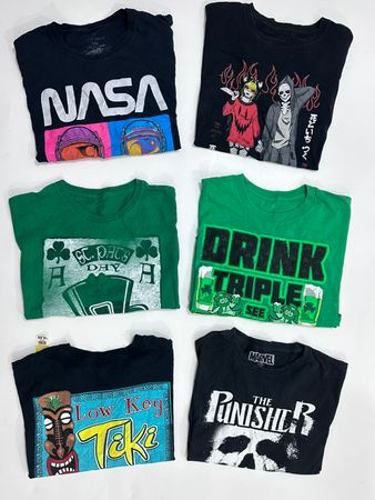 Mix Branded Printed T-Shirts