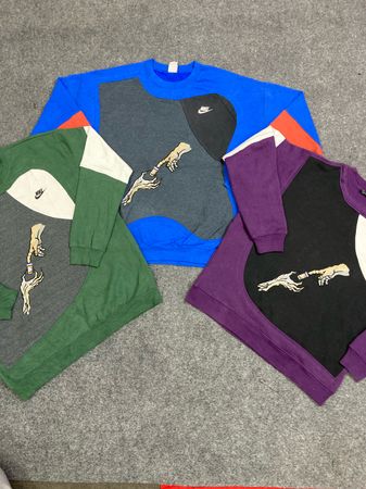 Upcycle Funky Nike Sweatshirt