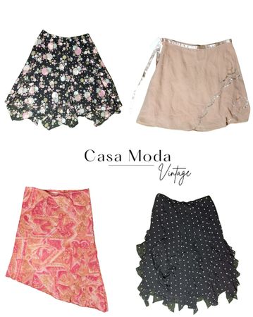 020526-7 Printed Midi skirts 10 pcs