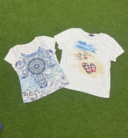 Yv342 Printed Baby Tees Mix 49P