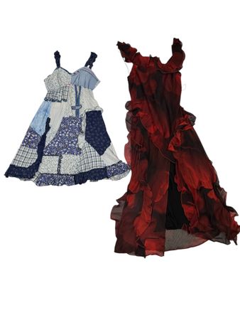 Y2K Damenkleid