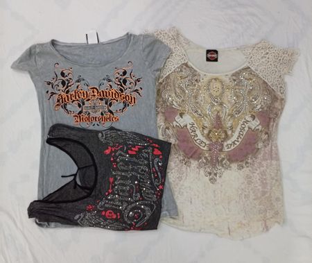 CR8114 Harley Baby Tees