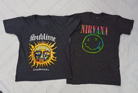 CR8119 Vintage Music T-Shirts