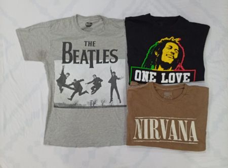 CR8120 Vintage Music T-Shirts