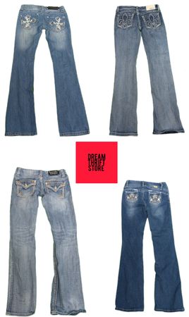 DESIGNER Y2K INSPIRED JEANS BRAND'S INCLUDED WALLFLOWER , PREMIER,GRACE, Etc