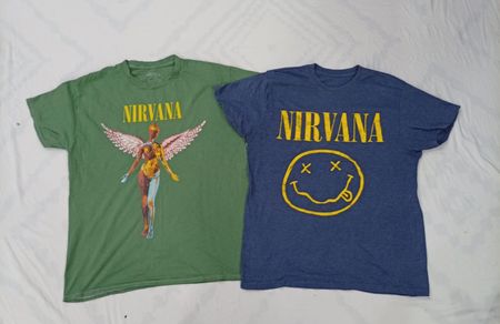 CR8121 Vintage Nirvana Music T-Shirts