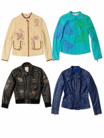 Vintage Y2K Leather Jacket | 90s Retro Streetwear | Genuine Leather