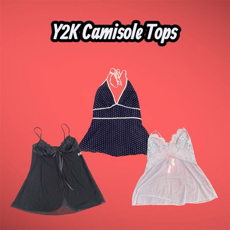 Y2K Camisole Tops - (04/05)