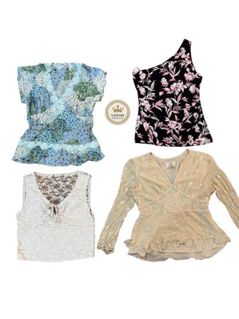 Y2K Tropical Tops 15 pcs At 833