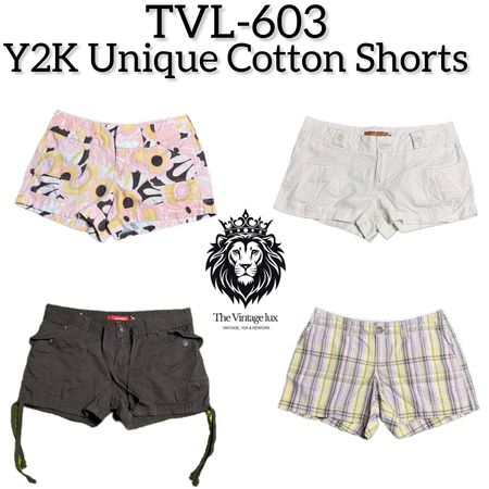 Y2K Unique Cotton Shorts (TVL-603)