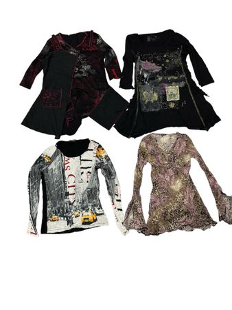 Y2K women’s full tops