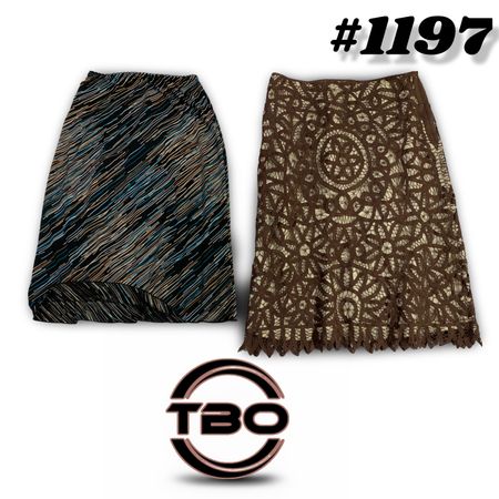 Y2k printed skirts (brands) Dressbarn ,icehateau included etc#1197