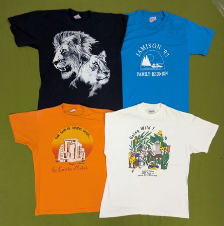 RV3310 T-shirts à coutures simples