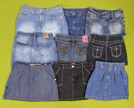 💥 RV3315 Denim Mini Skirts