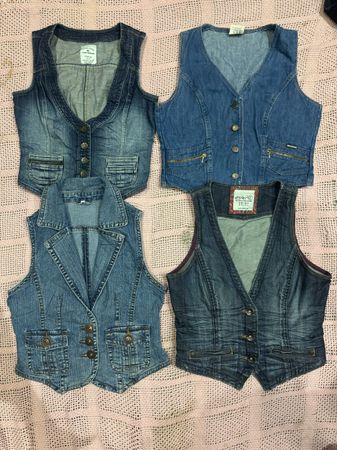 Denim waistcoat 20 pieces