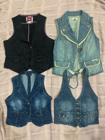 Denim waistcoat 20 pieces