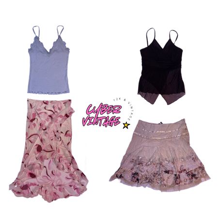 Vintage Cami & Mini Skirt Collection (MH-020)