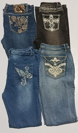 Y2K Flare Jeans RV # 722