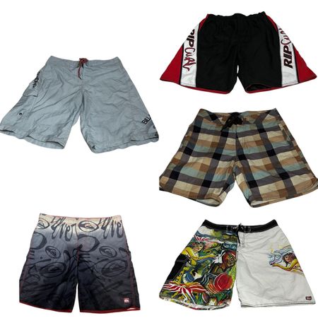 Quicksilver &billabong &branded shorts