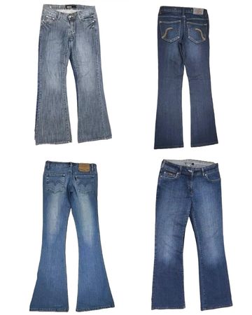 Y2K Low Waisted IT Girl Flared Jeans