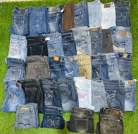 Y2K bootcut flared low rise jeans