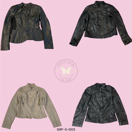 Y2K Biker Leather Jacket – Bold & Iconic Look (GRF-5-003)