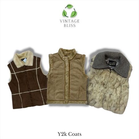 Veste en suède et fourrure Y2K