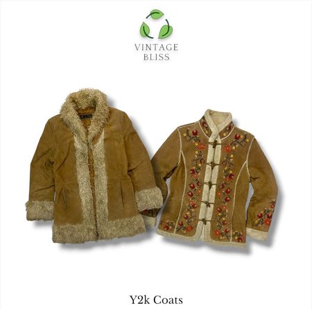 Y2K Afghan Coat & Fur Jackets