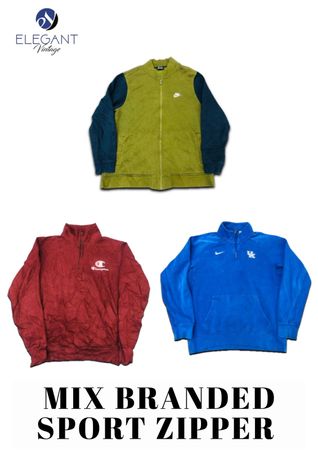 Mix Branded Sports Zipper - EVM1363