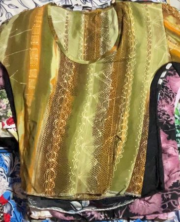 Y2K Peasant Blouse