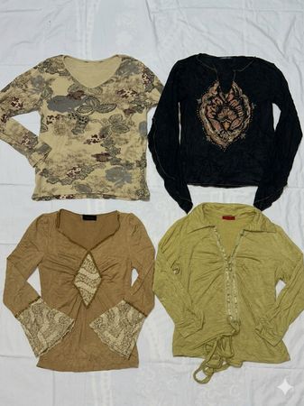 Y2k tops Full Sleeve 16 pcs
