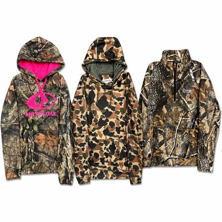 Camo/ Jungle Print Jackets and Sweatshirts
