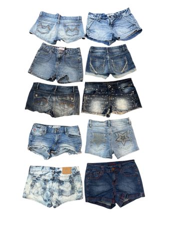Y2k Denim Sexy short 10 pcs At 836