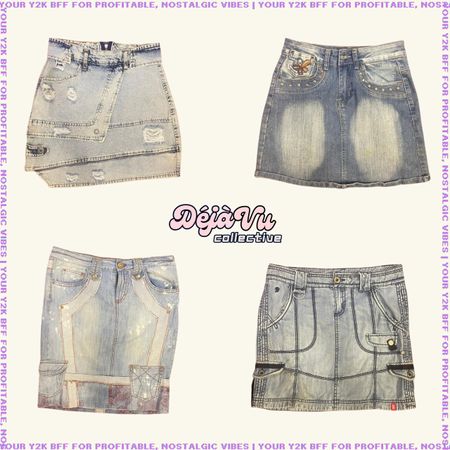 Y2K IT Girl Unique Midi Skirts