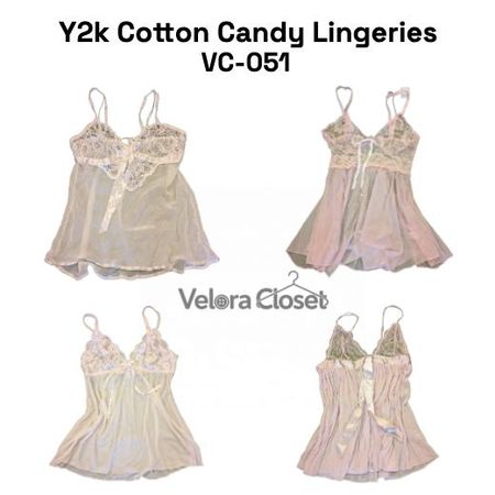 Y2K Cotton Candy Core Lingeries(VC-051)