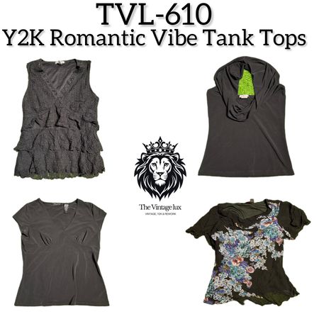 Y2K Romantic Vibe Tops (TVL-610)
