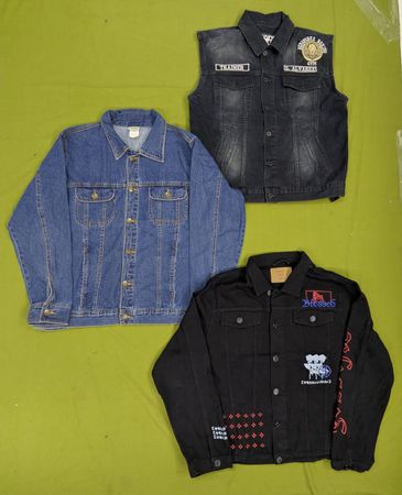 💥 RV3337 Men Denim Jackets