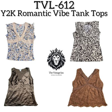 Y2K Romantic Vibe Tops (TVL-612)