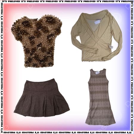 Latte Girl Set - tops, dresses, skirts (SS-2364)