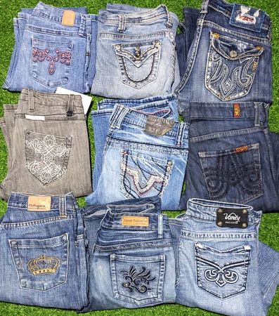 LEI AND OTHER MIX BRANDS JEANS (B 49)
