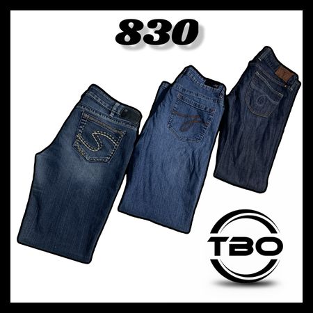 Y2k Embroided Jeans (Brands) lucky brand , Siliver , Wrangler & Express etc #830.