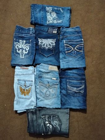 SEVEN7 AND OTHER BRAND MINI MICRO SKIRTS (FF15)