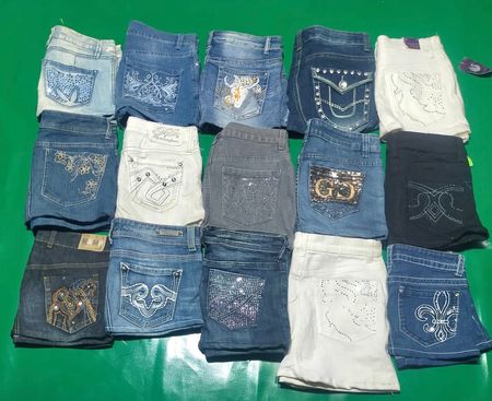 EARL JEANS AND OTHER MIX BRANDS MINI SKIRTS (C 125)