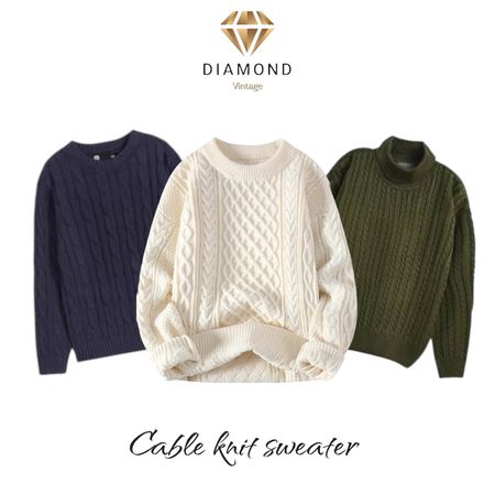 Cable Knit Sweater (Dv-5-35)