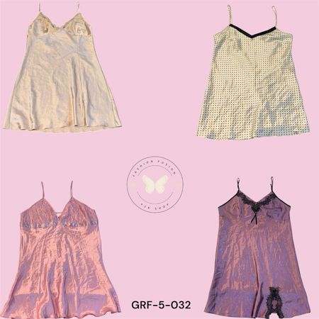 Y2K Party Slip Dress – Sexy Satin Mini Night Dress (GTF-5-032)