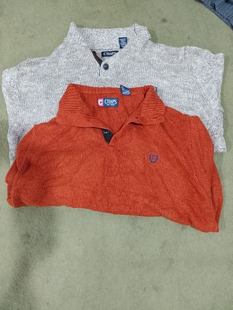 Chaps 03 Button Up Sweatar