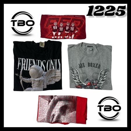 Printed T-Shirts (Brands) Hanes & Basic Editions etc #1225.